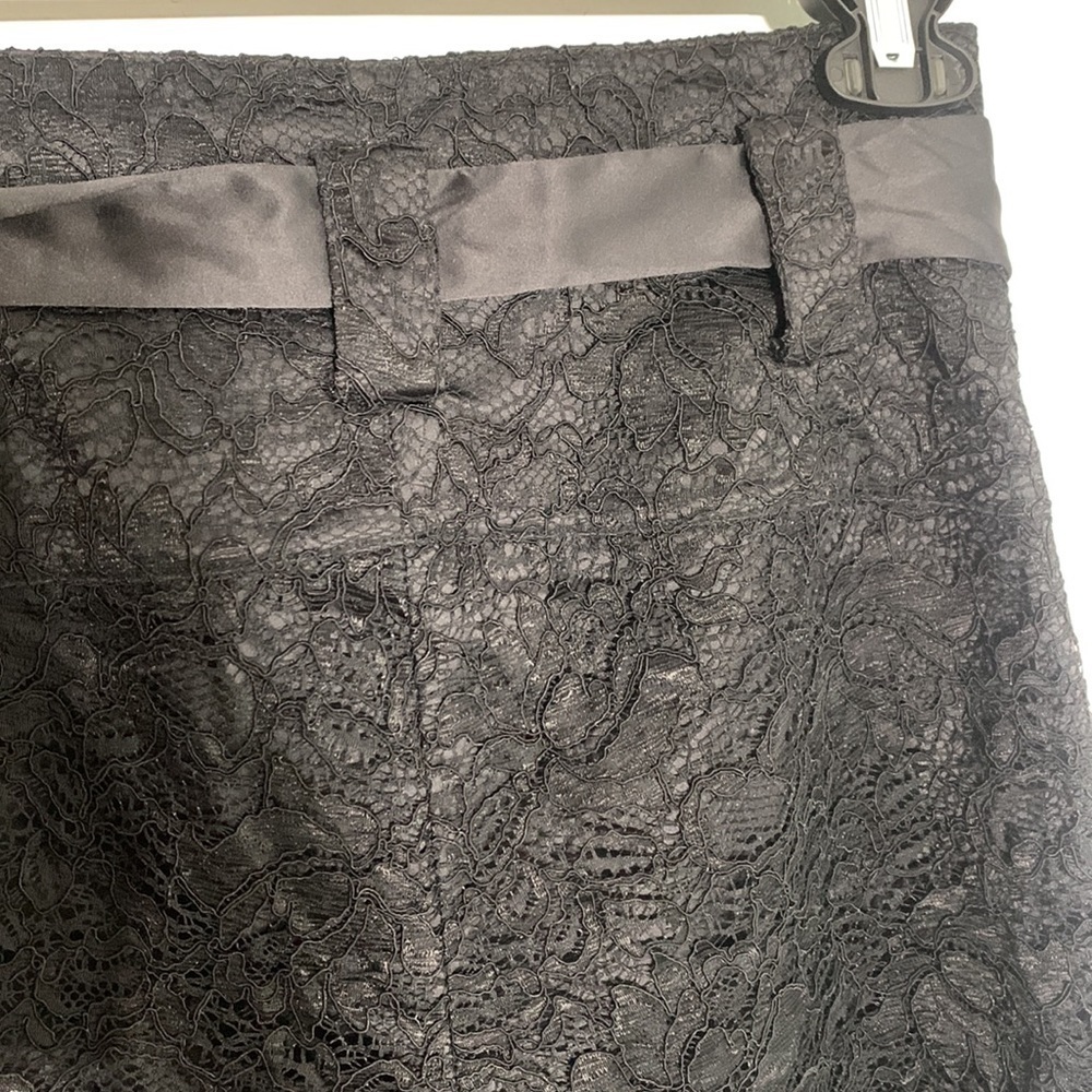 Guess x Marciano high waisted lace black Shortie shorts small - Picture 4 of 5